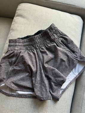 lululemon athletica Women’s Athletic Shorts — Heather Charcoal